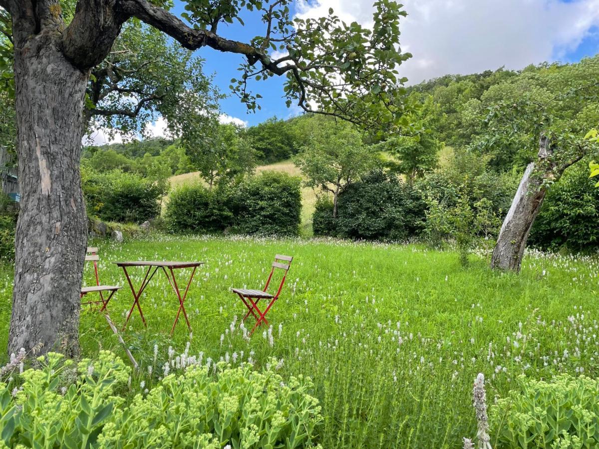 Rose Cottage Im Romantischen Taubertal Adelshofen  Bagian luar foto